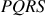 <math style="font-family:'Times New Roman'" xmlns="http://www.w3.org/1998/Math/MathML"><mstyle mathsize="18px"><mi>P</mi><mi>Q</mi><mi>R</mi><mi>S</mi></mstyle></math>